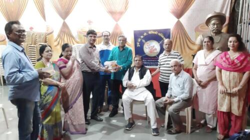 200 pages 600 notebooks help to Flood area schools in kolhapur1