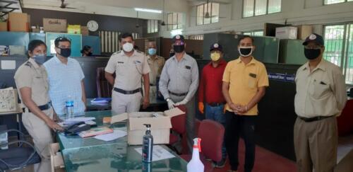 Safety kit distribution at various Police stations in Pune During Covid19_2