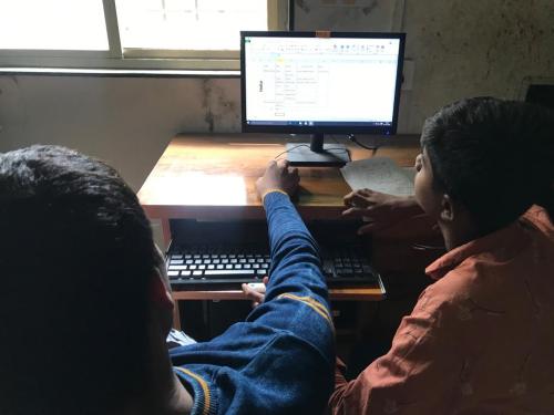 Computer Classes at Swantantra Veer Savarkar Gurukul